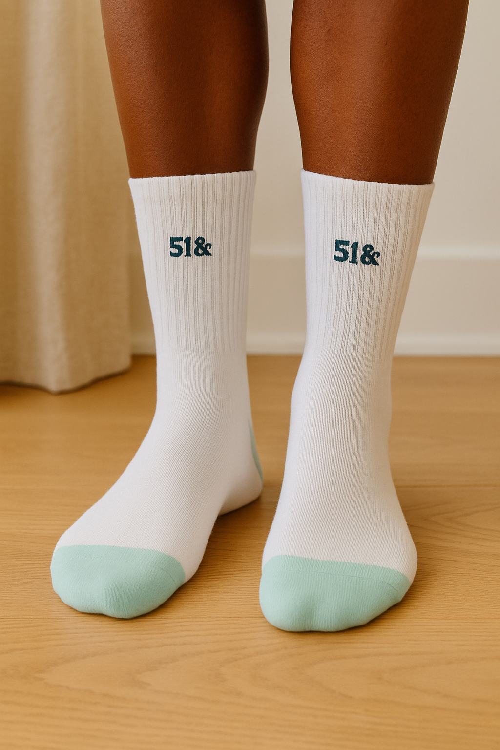 "Sock it to the System" Athletic Crew Socks