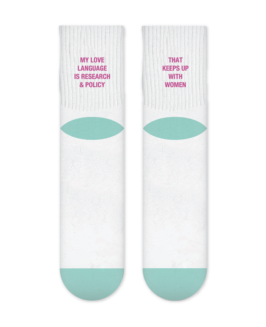 "Sock it to the System" Athletic Crew Socks